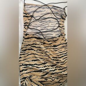 Forever 21 Animal Print Mini Dress